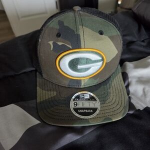 Green Bay Packers Camo Snapback Hat